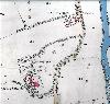 Ordnance survery map of Box End north from 1883
